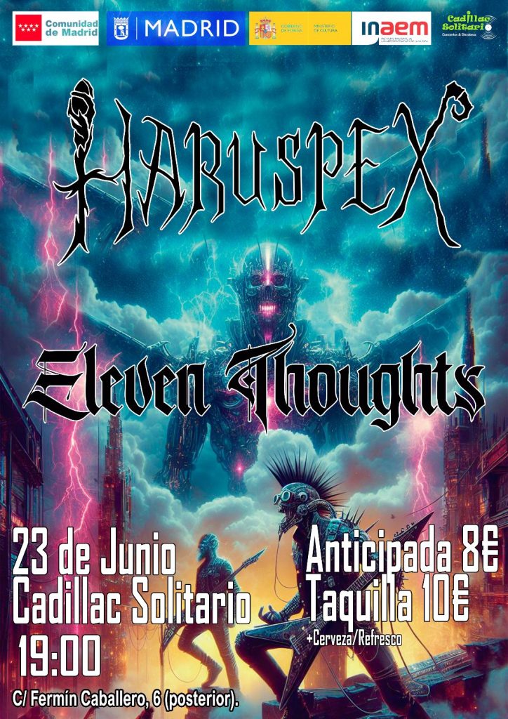 23 de Junio – ¡Concierto con Eleven Thoughts!